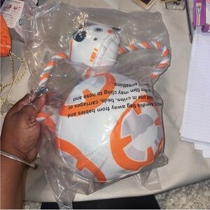 Star Wars BB-8 Dog Toy - Orange and White